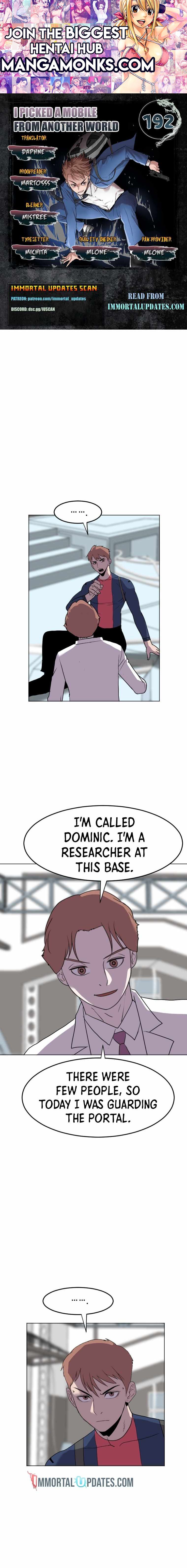 I Picked a Mobile From Another World chapter 192 page 1