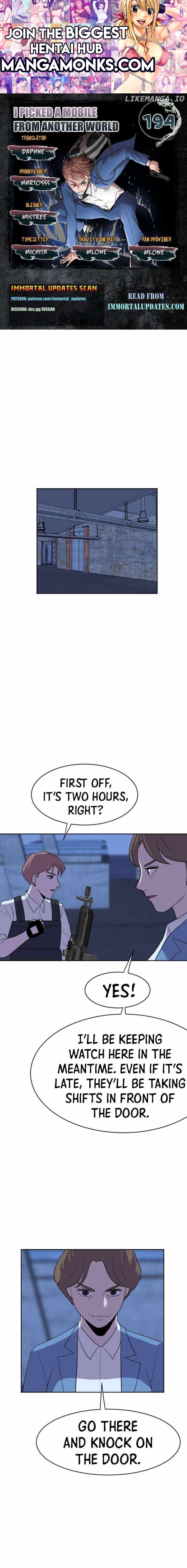 I Picked a Mobile From Another World chapter 194 page 1