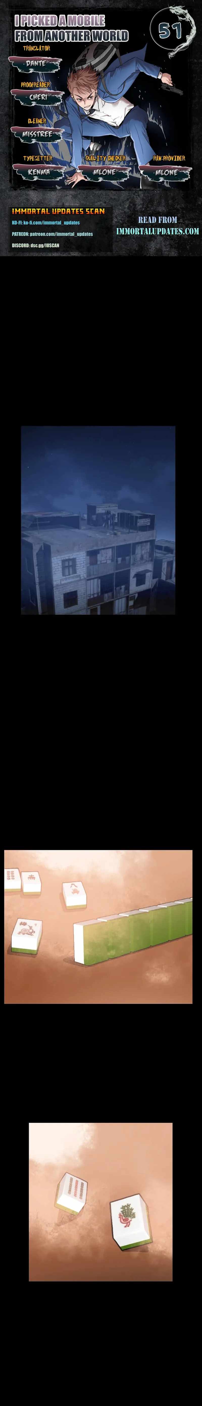 I Picked a Mobile From Another World chapter 51 page 1