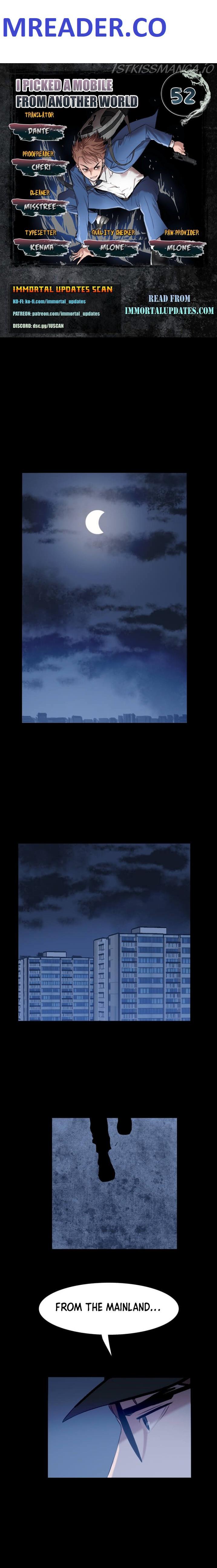 I Picked a Mobile From Another World chapter 52 page 1