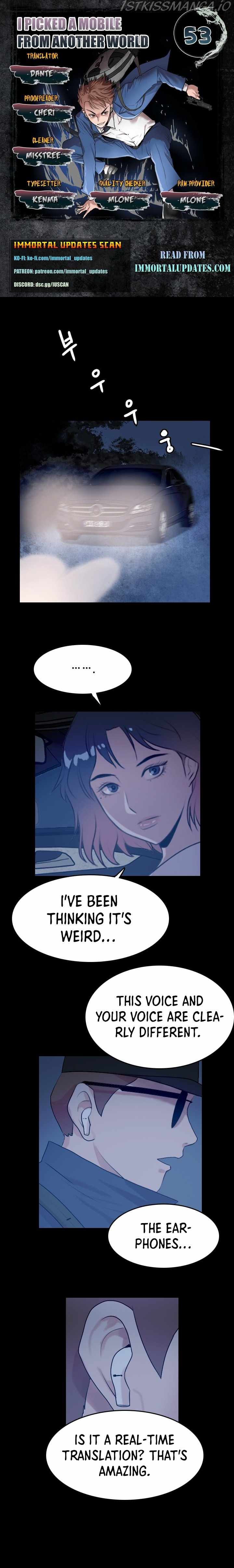 I Picked a Mobile From Another World chapter 53 page 1