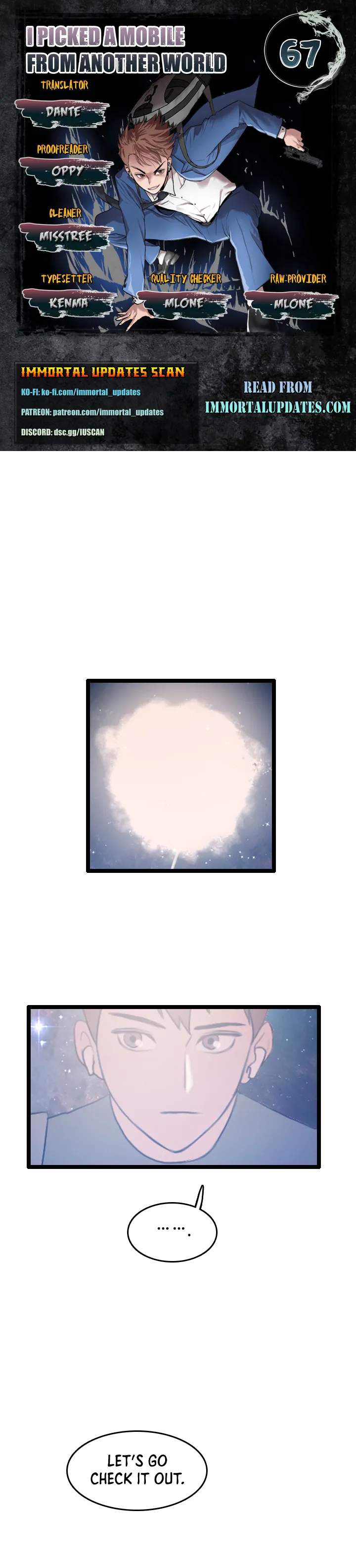 I Picked a Mobile From Another World chapter 67 page 1