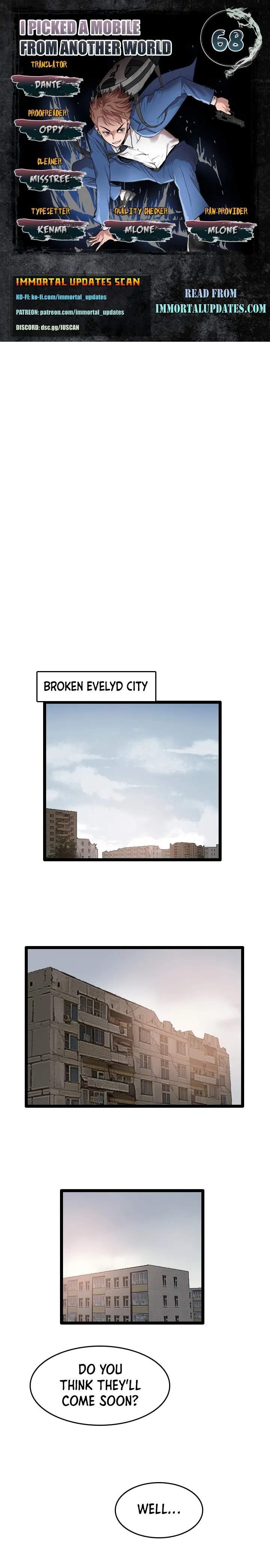 I Picked a Mobile From Another World chapter 68 page 1