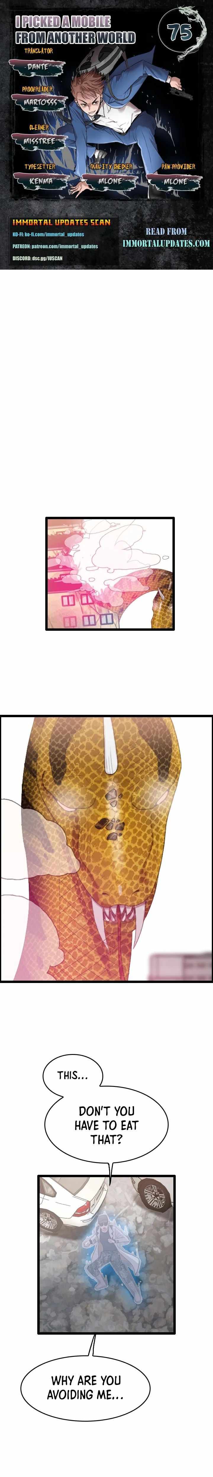 I Picked a Mobile From Another World chapter 75 page 1