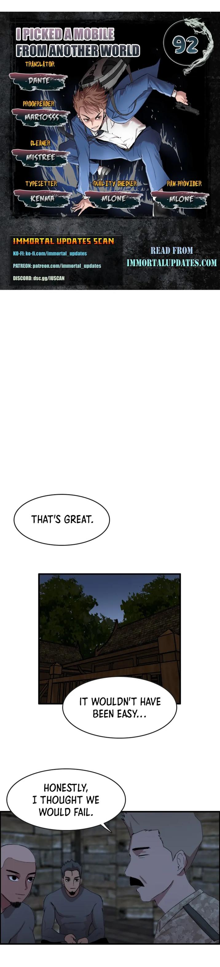 I Picked a Mobile From Another World chapter 92 page 1