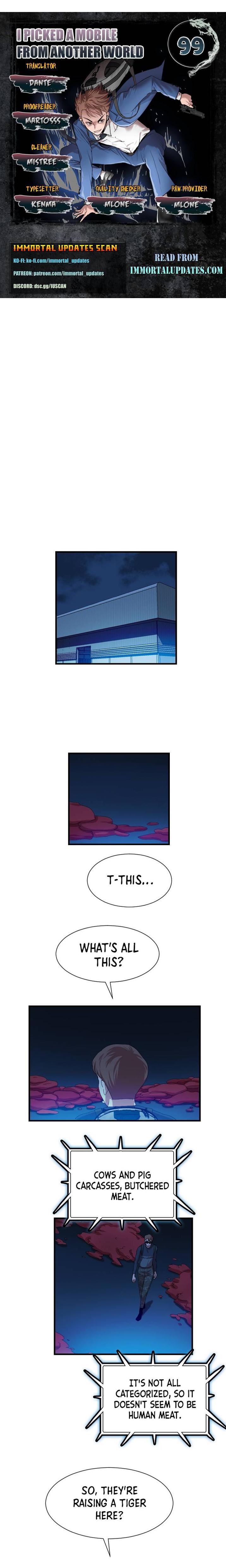 I Picked a Mobile From Another World chapter 99 page 1