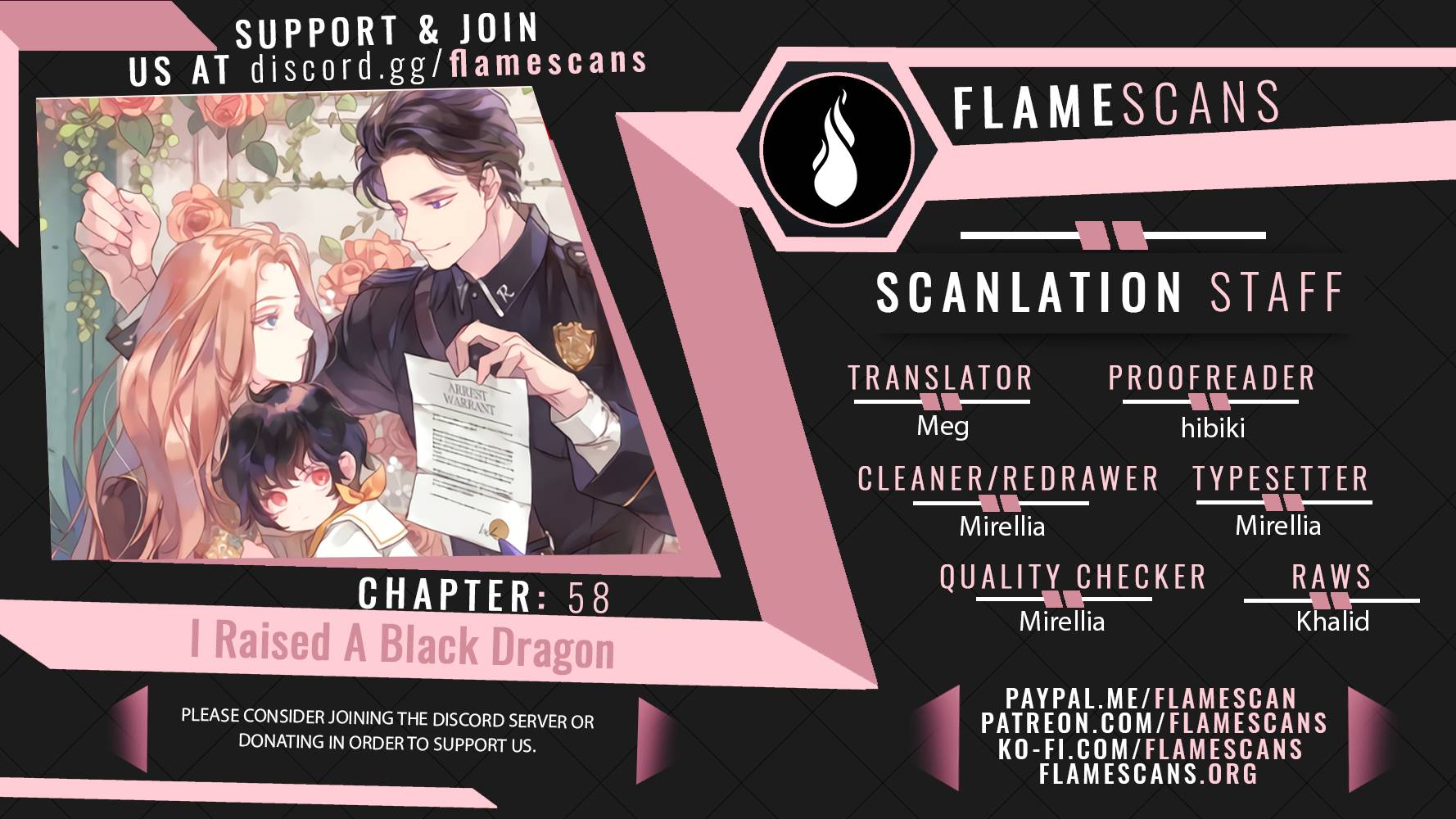 I Raised A Black Dragon chapter 58 page 1