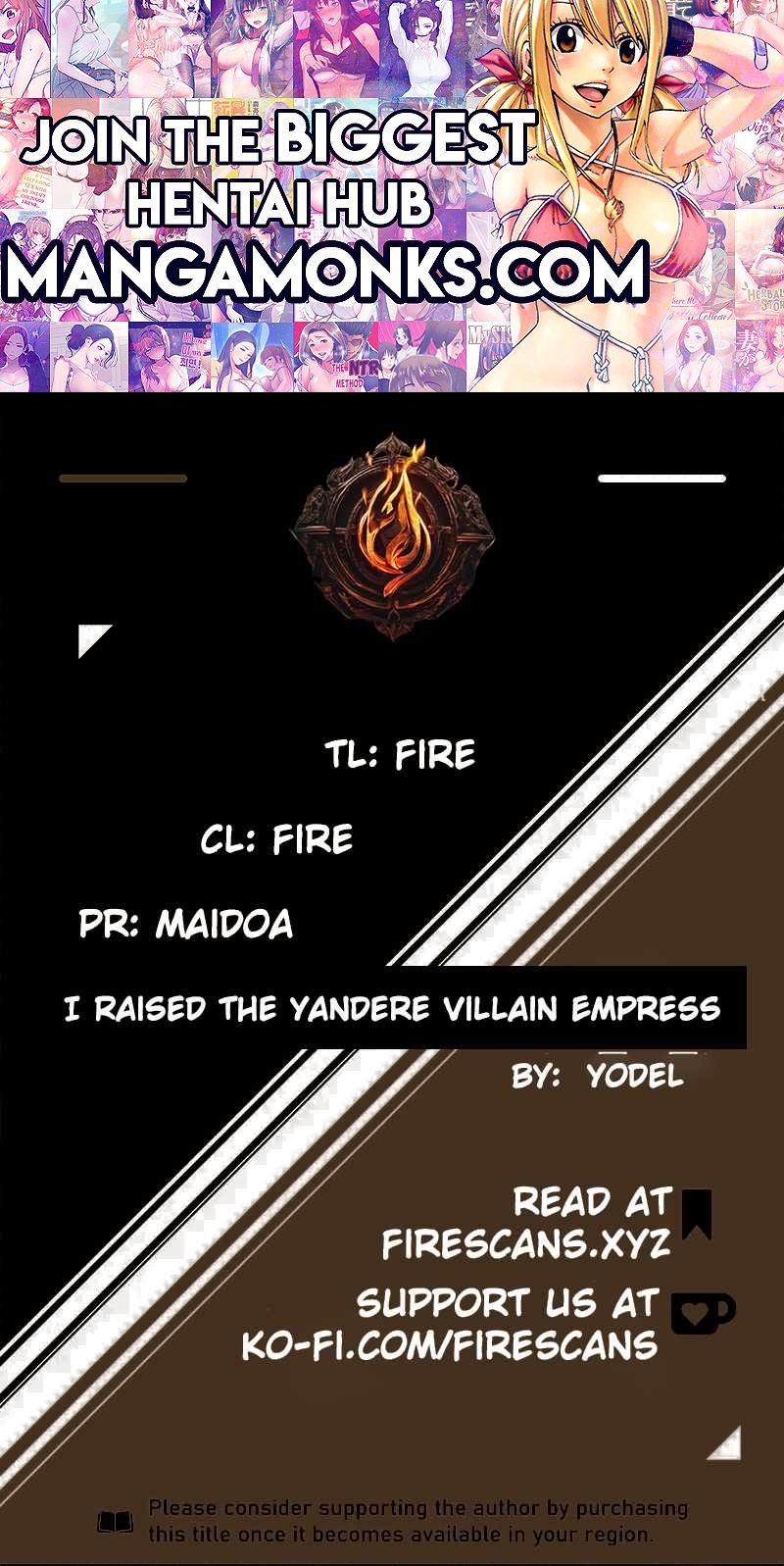 I Raised the Yandere Villain Empress chapter 12 page 1