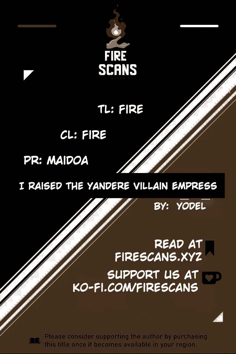 I Raised the Yandere Villain Empress chapter 2 page 1