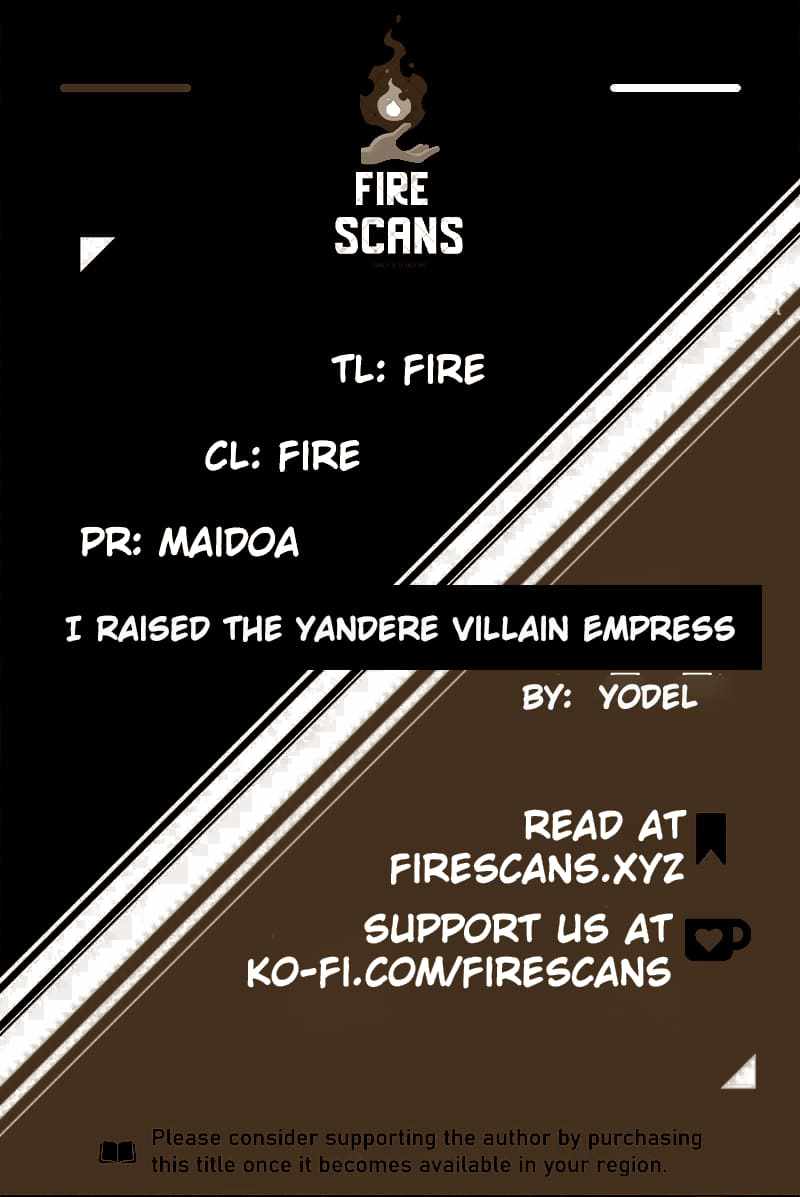 I Raised the Yandere Villain Empress chapter 3 page 1