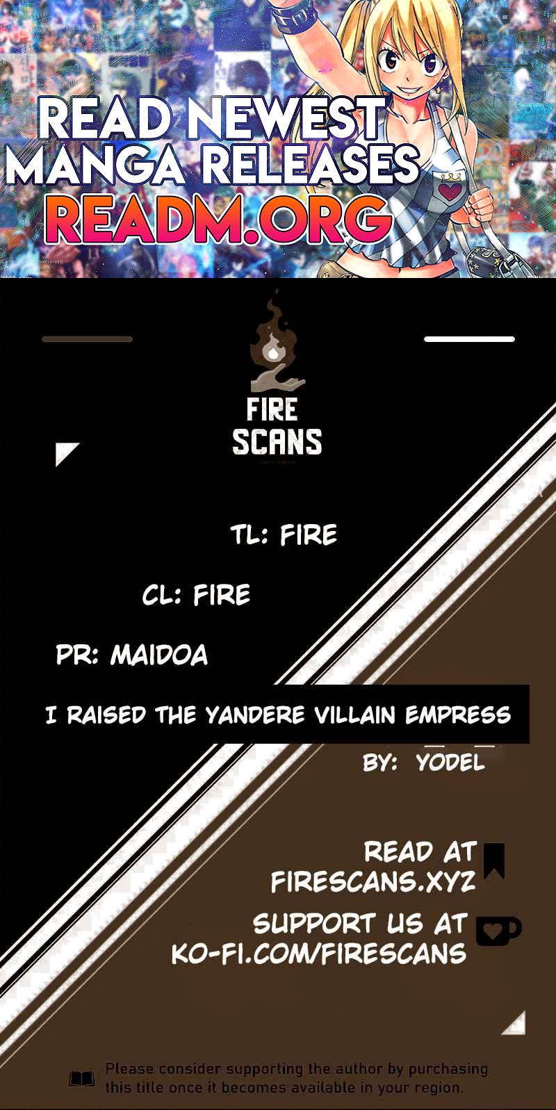 I Raised the Yandere Villain Empress chapter 7 page 1