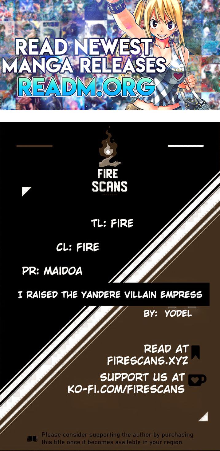 I Raised the Yandere Villain Empress chapter 8 page 1