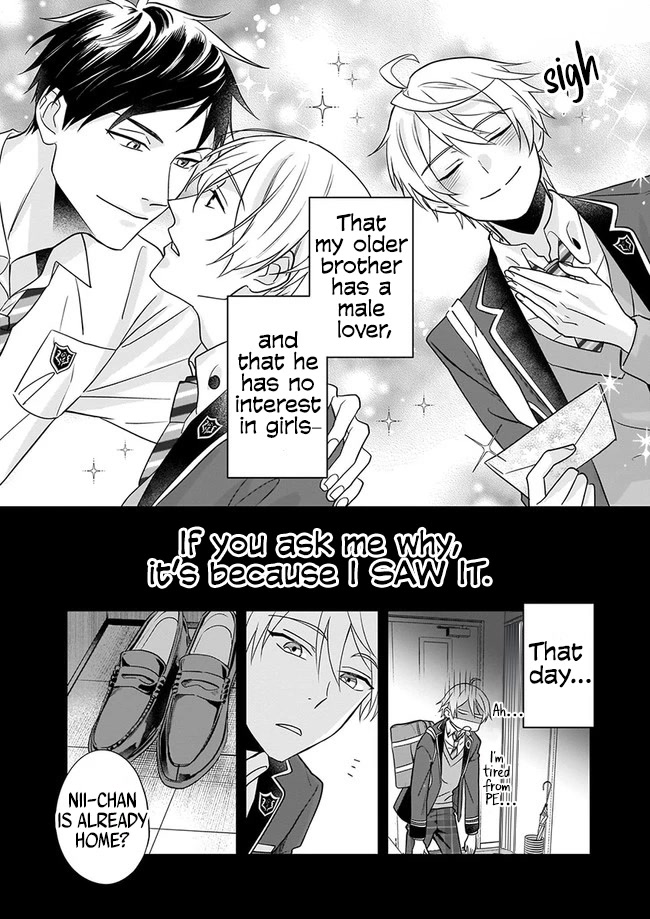 I Realized I Am the Younger Brother of the Protagonist in a BL Game chapter 1 page 7