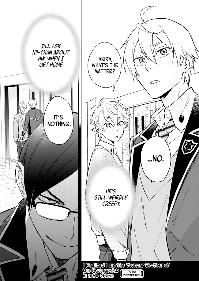 I Realized I Am the Younger Brother of the Protagonist in a BL Game chapter 10 page 18