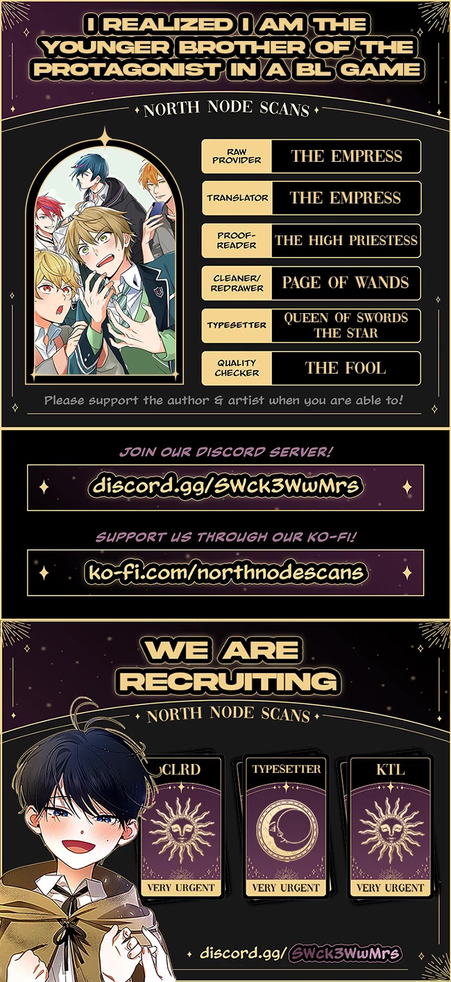 I Realized I Am the Younger Brother of the Protagonist in a BL Game chapter 10 page 19