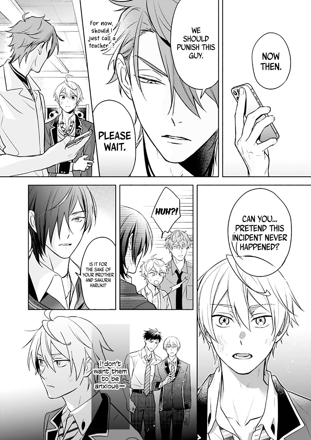 I Realized I Am the Younger Brother of the Protagonist in a BL Game chapter 11 page 19