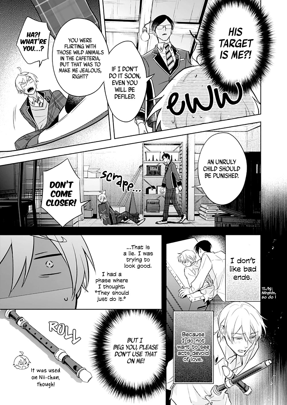 I Realized I Am the Younger Brother of the Protagonist in a BL Game chapter 11 page 8