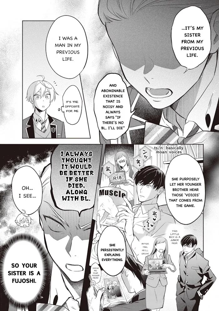 I Realized I Am the Younger Brother of the Protagonist in a BL Game chapter 12 page 13