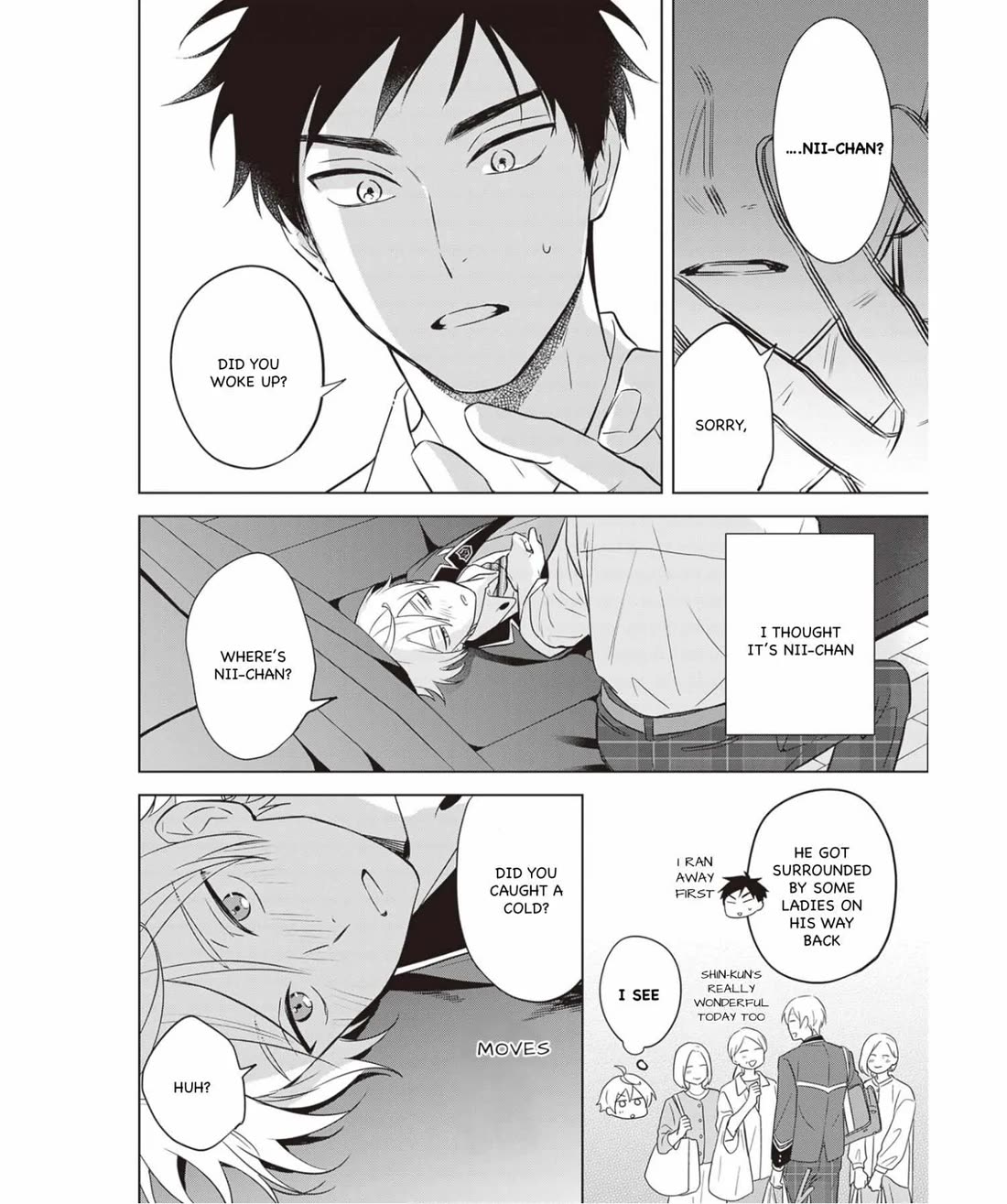 I Realized I Am the Younger Brother of the Protagonist in a BL Game chapter 13 page 8