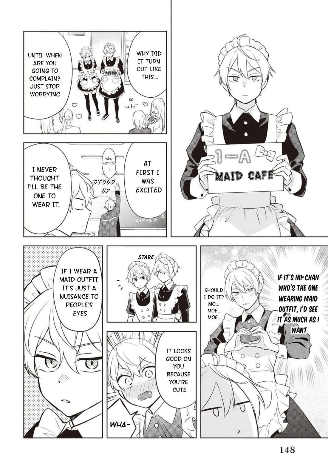 I Realized I Am the Younger Brother of the Protagonist in a BL Game chapter 18.5 page 2