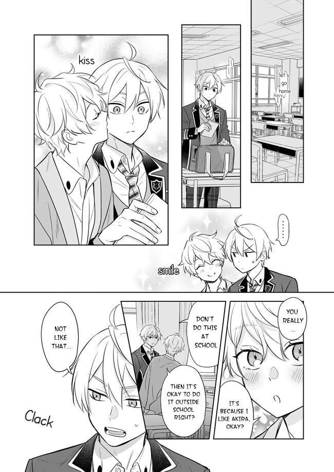 I Realized I Am the Younger Brother of the Protagonist in a BL Game chapter 18 page 21