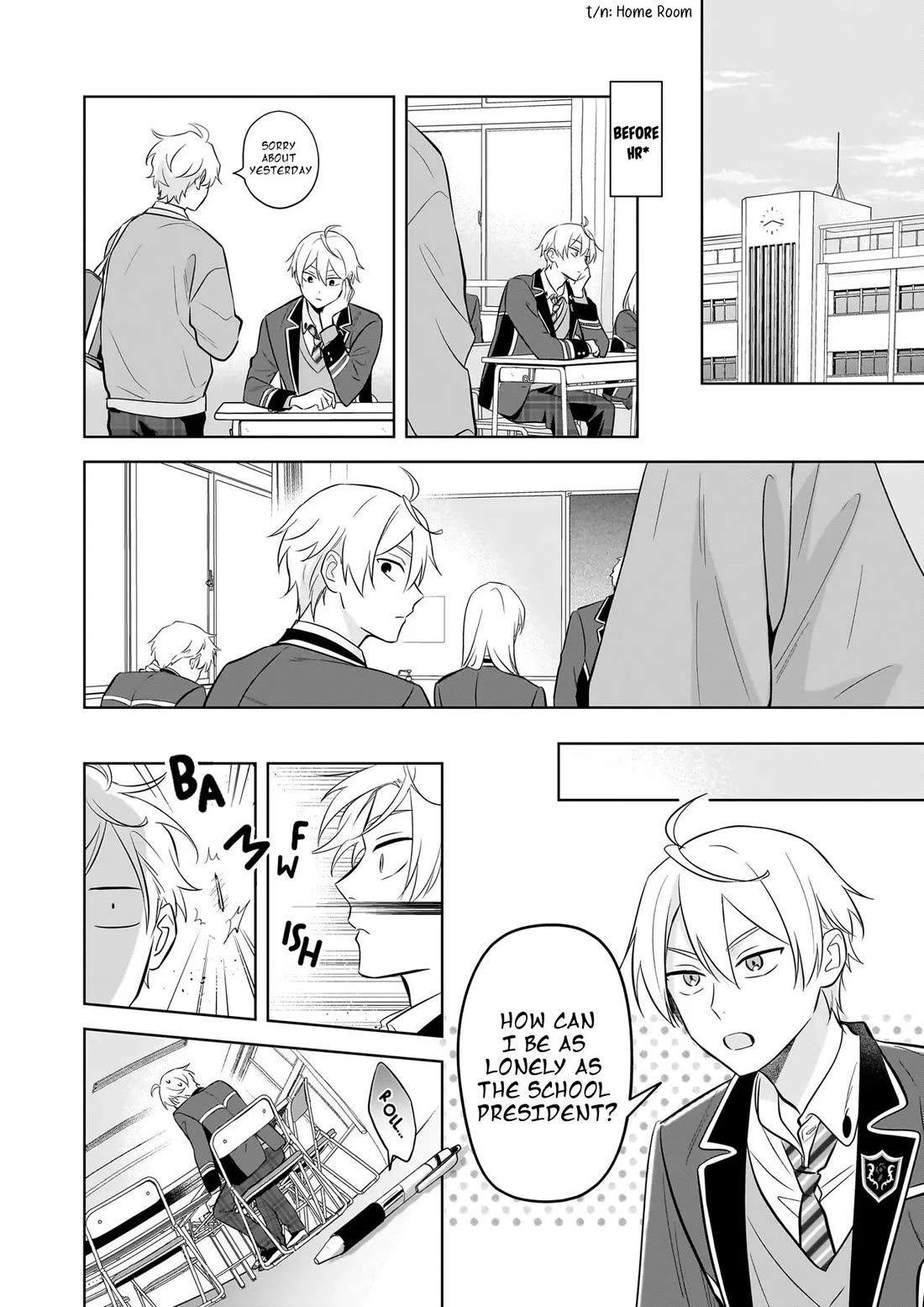 I Realized I Am the Younger Brother of the Protagonist in a BL Game chapter 19 page 18