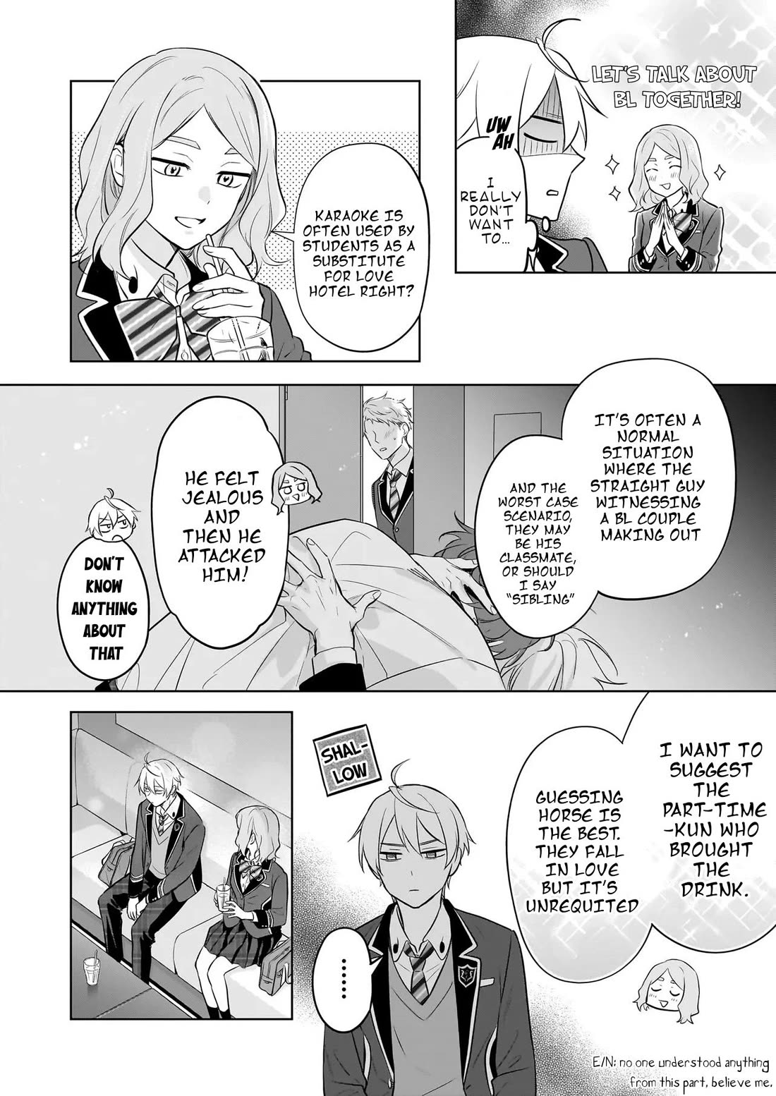 I Realized I Am the Younger Brother of the Protagonist in a BL Game chapter 19 page 2
