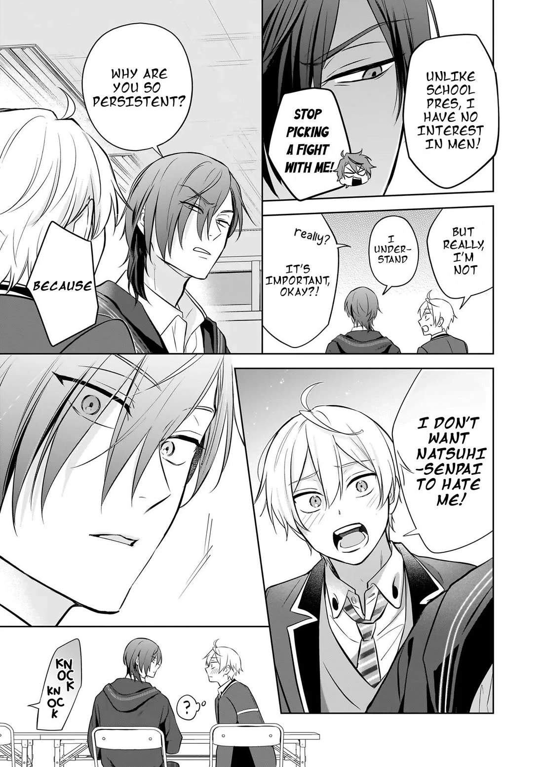 I Realized I Am the Younger Brother of the Protagonist in a BL Game chapter 19 page 21