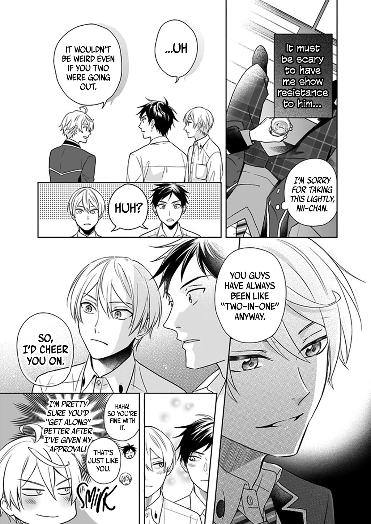 I Realized I Am the Younger Brother of the Protagonist in a BL Game chapter 2 page 12