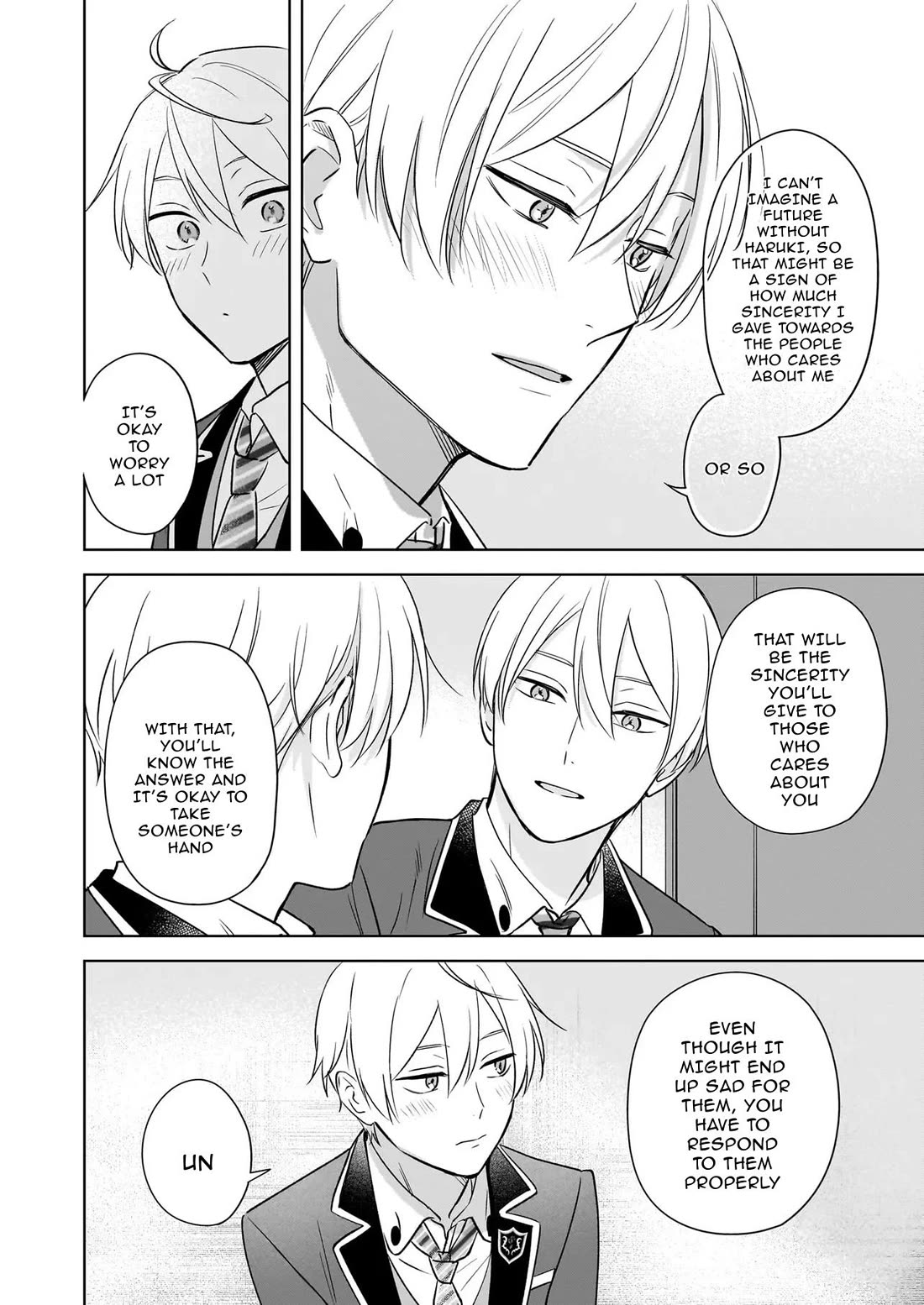 I Realized I Am the Younger Brother of the Protagonist in a BL Game chapter 20 page 10