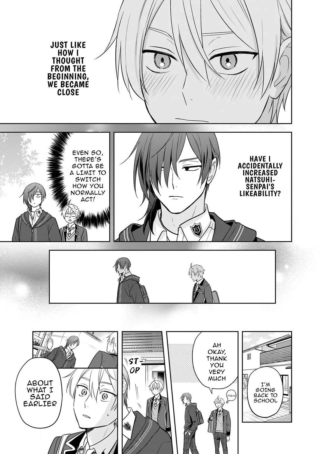 I Realized I Am the Younger Brother of the Protagonist in a BL Game chapter 20 page 3