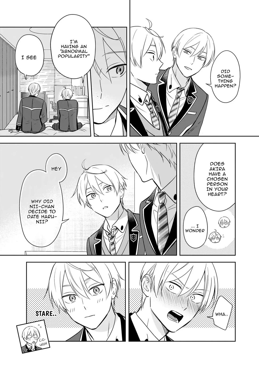 I Realized I Am the Younger Brother of the Protagonist in a BL Game chapter 20 page 9