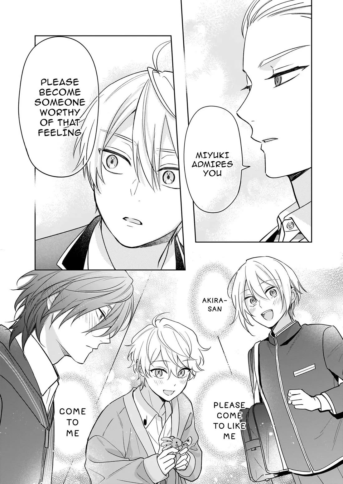 I Realized I Am the Younger Brother of the Protagonist in a BL Game chapter 21 page 11