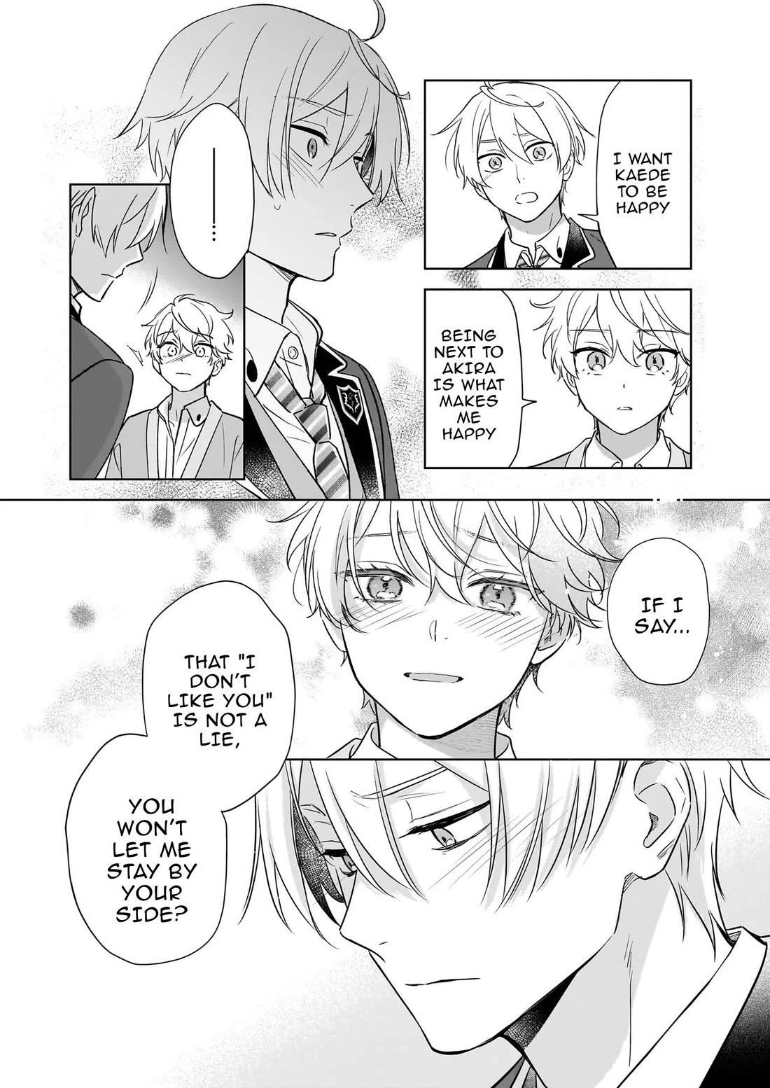 I Realized I Am the Younger Brother of the Protagonist in a BL Game chapter 22 page 16