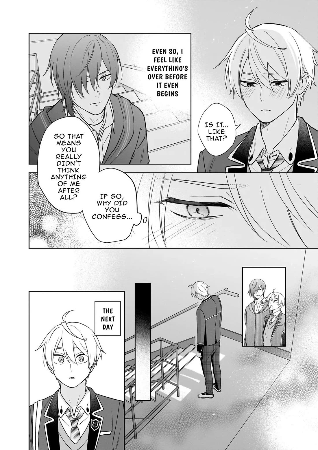 I Realized I Am the Younger Brother of the Protagonist in a BL Game chapter 22 page 18