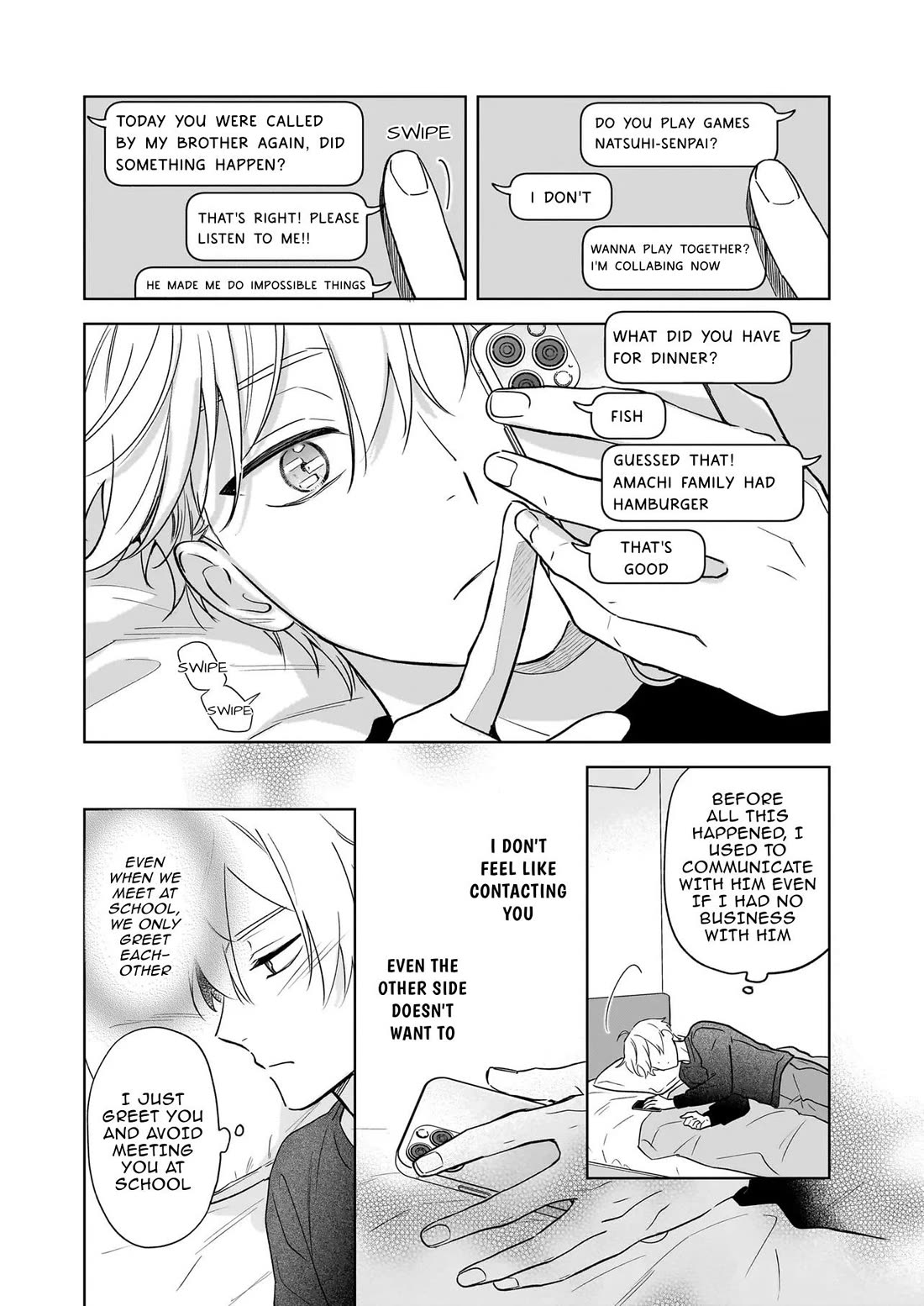 I Realized I Am the Younger Brother of the Protagonist in a BL Game chapter 22 page 20