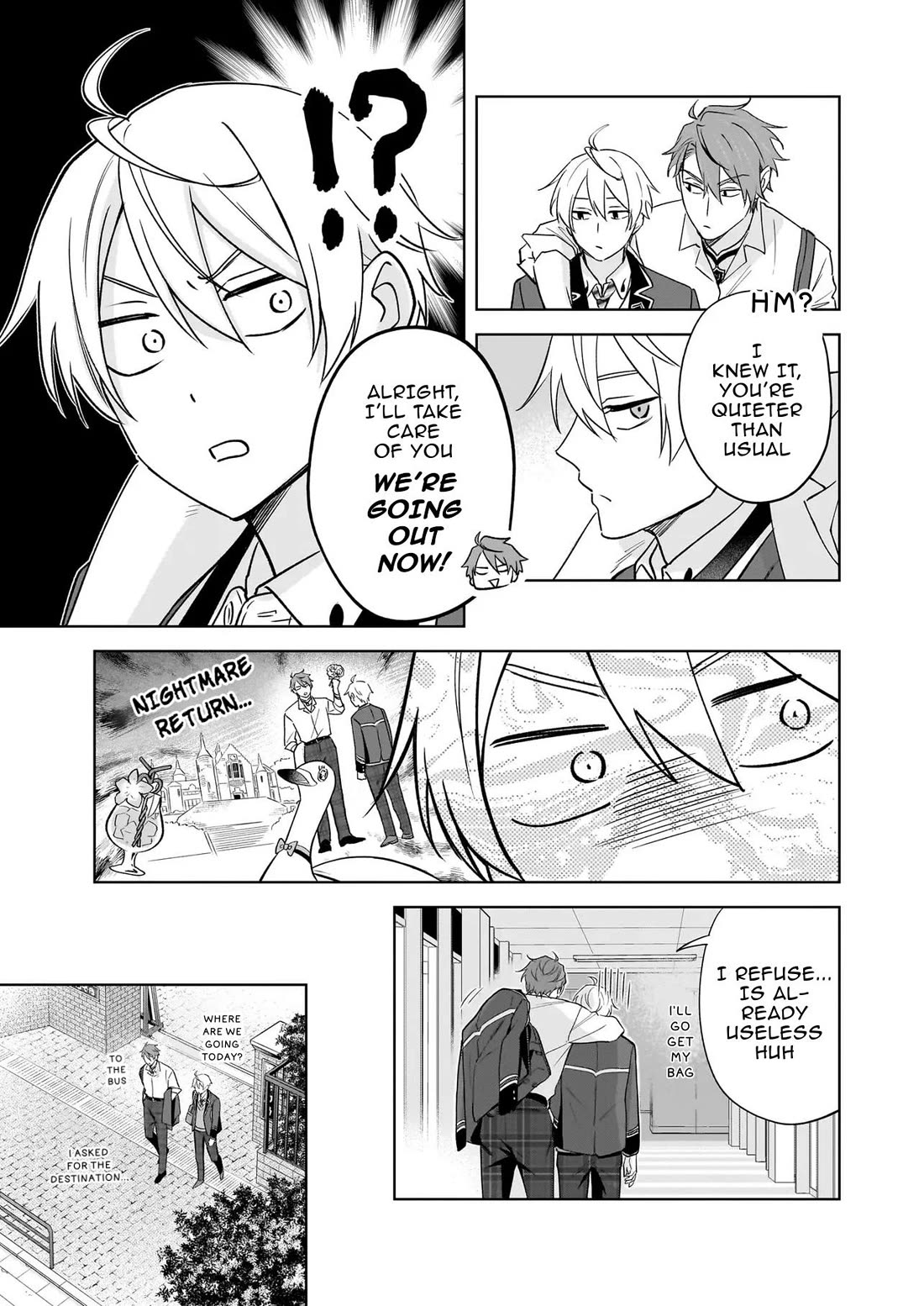I Realized I Am the Younger Brother of the Protagonist in a BL Game chapter 22 page 23