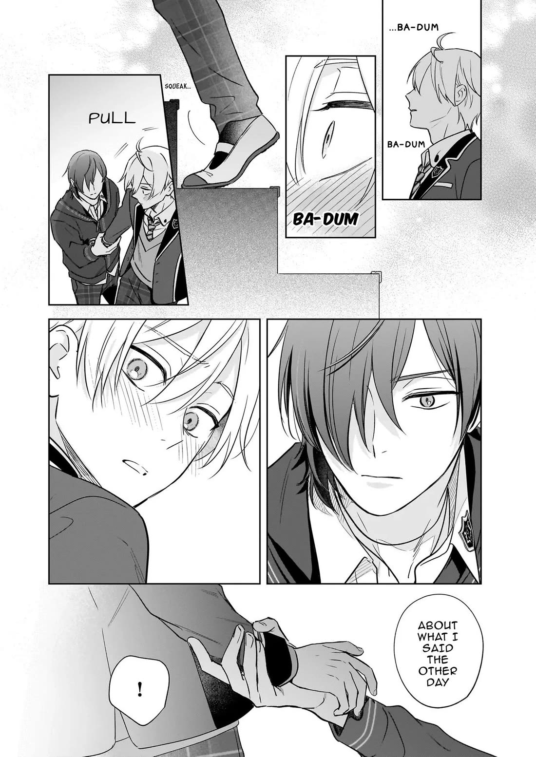 I Realized I Am the Younger Brother of the Protagonist in a BL Game chapter 22 page 8