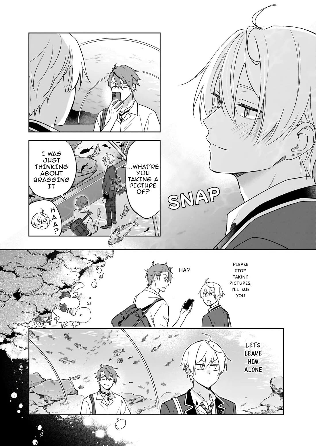 I Realized I Am the Younger Brother of the Protagonist in a BL Game chapter 23 page 13