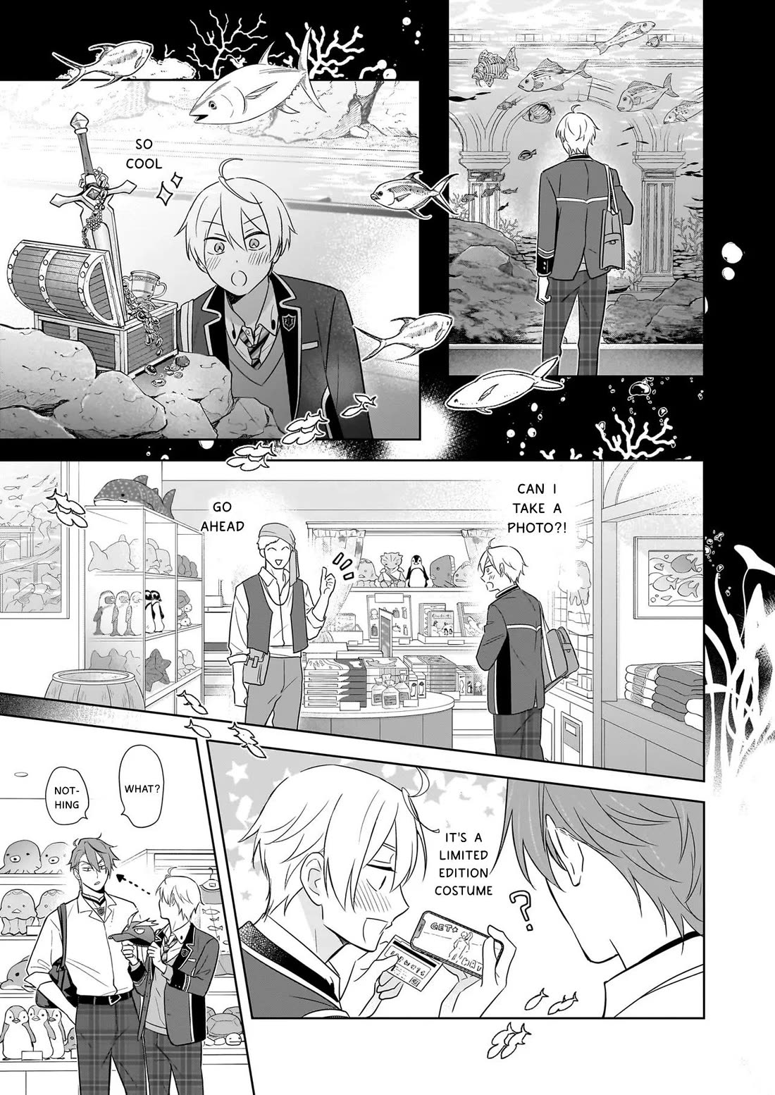 I Realized I Am the Younger Brother of the Protagonist in a BL Game chapter 23 page 14