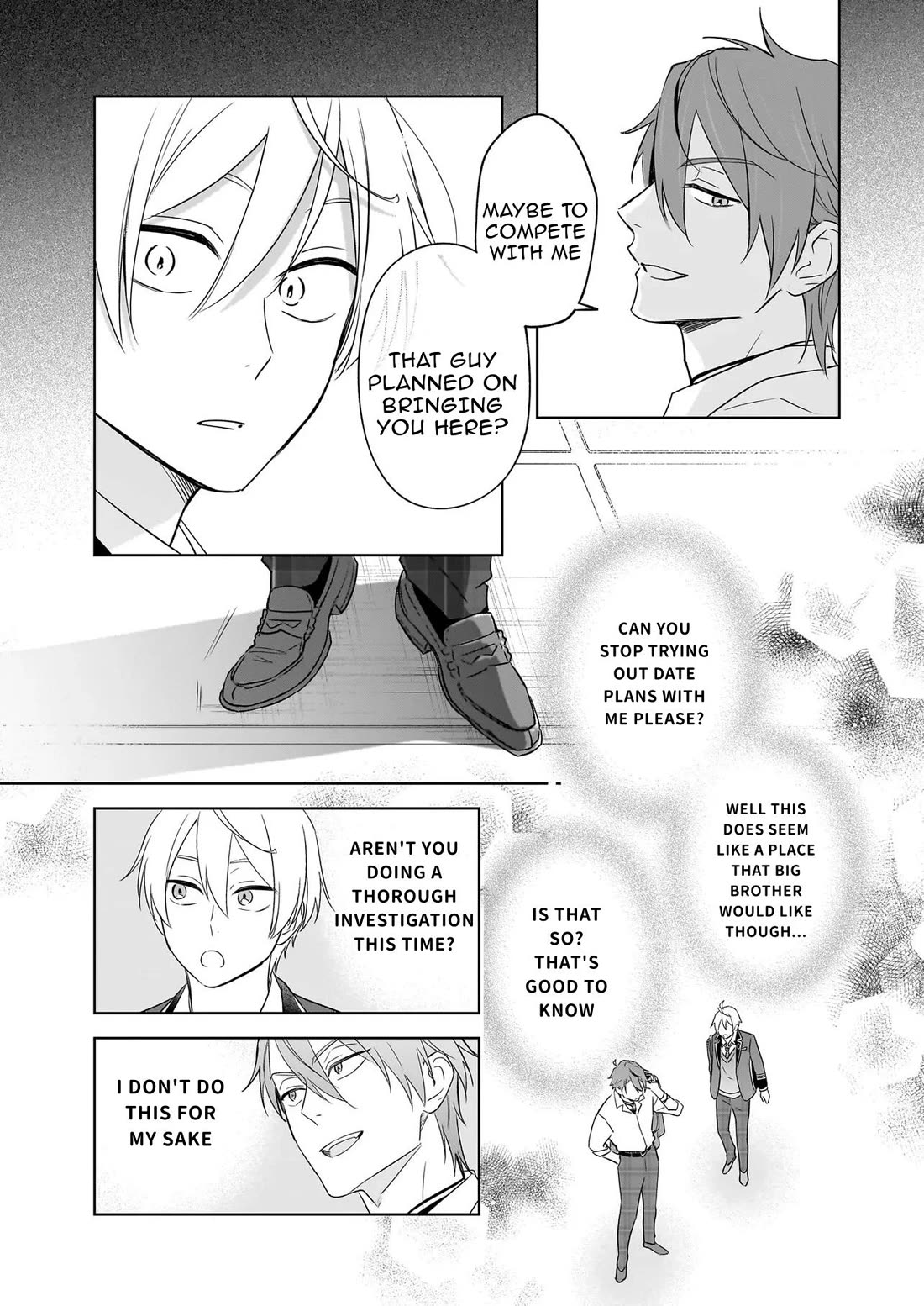 I Realized I Am the Younger Brother of the Protagonist in a BL Game chapter 23 page 18