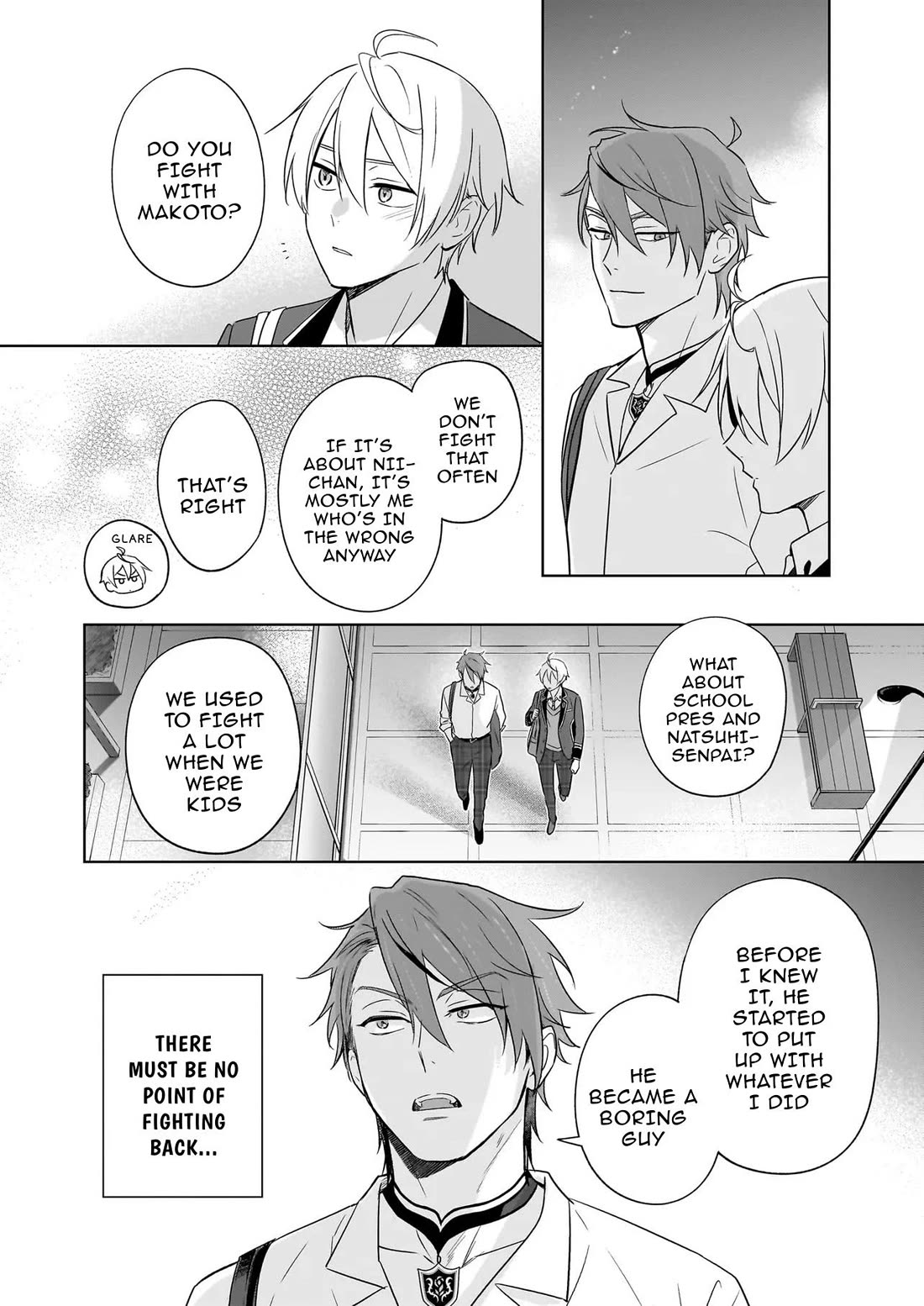 I Realized I Am the Younger Brother of the Protagonist in a BL Game chapter 23 page 21