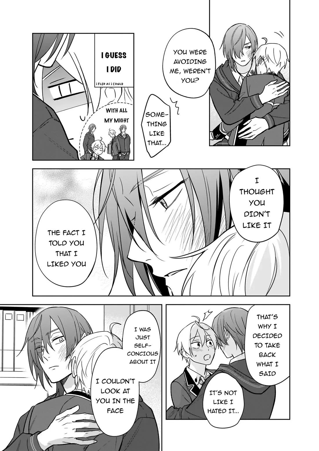 I Realized I Am the Younger Brother of the Protagonist in a BL Game chapter 24 page 20