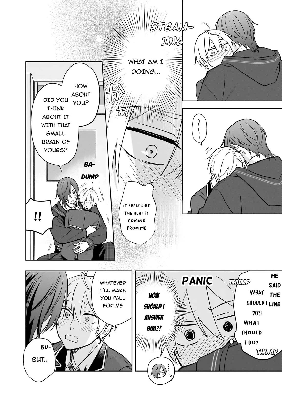 I Realized I Am the Younger Brother of the Protagonist in a BL Game chapter 24 page 23