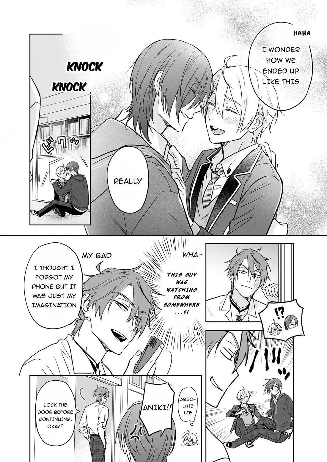 I Realized I Am the Younger Brother of the Protagonist in a BL Game chapter 24 page 29