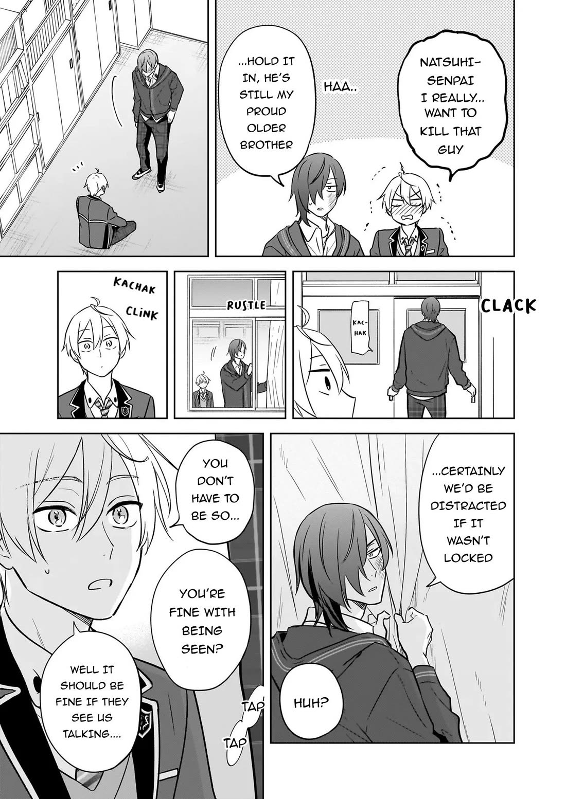 I Realized I Am the Younger Brother of the Protagonist in a BL Game chapter 24 page 30