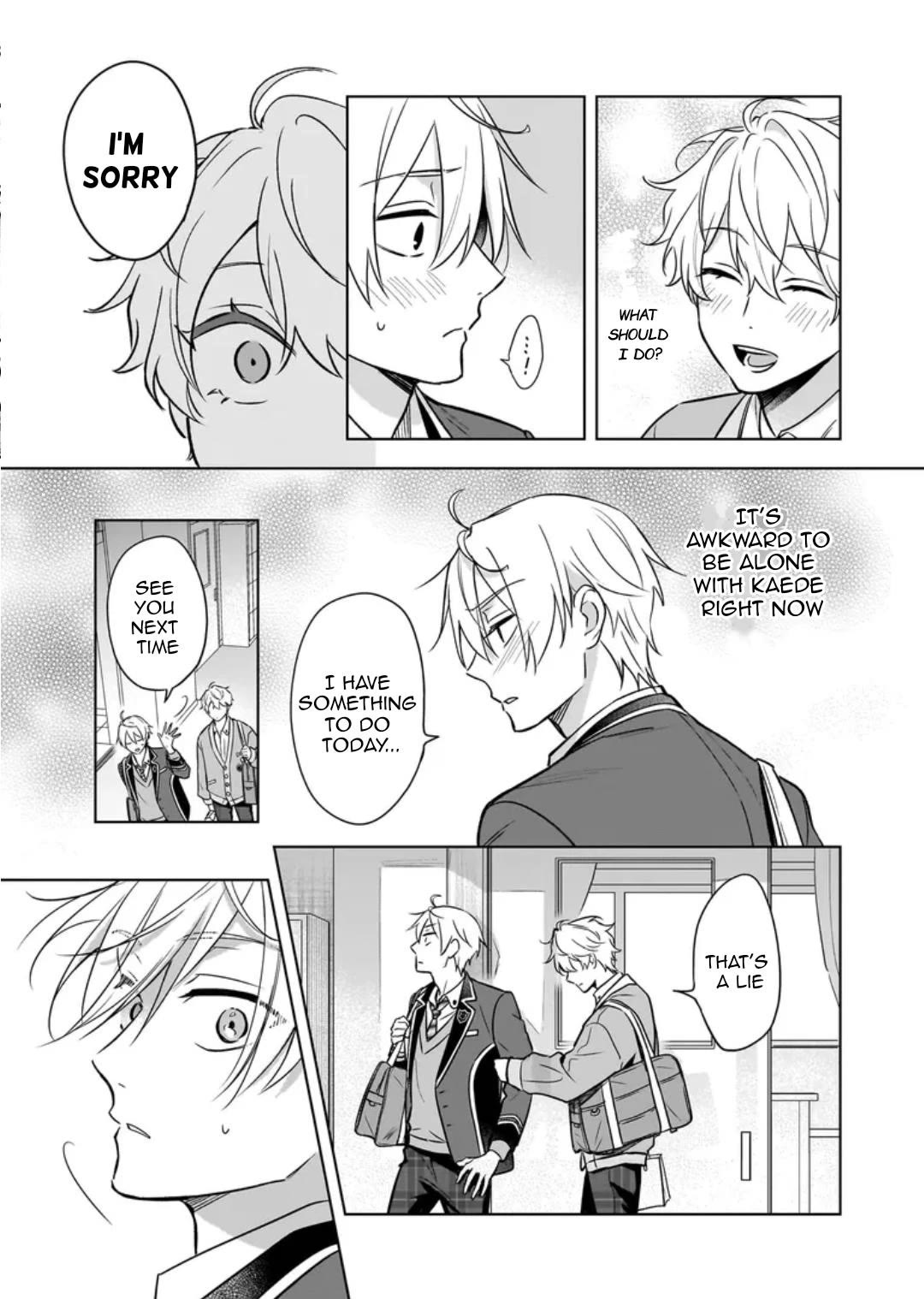 I Realized I Am the Younger Brother of the Protagonist in a BL Game chapter 25 page 17