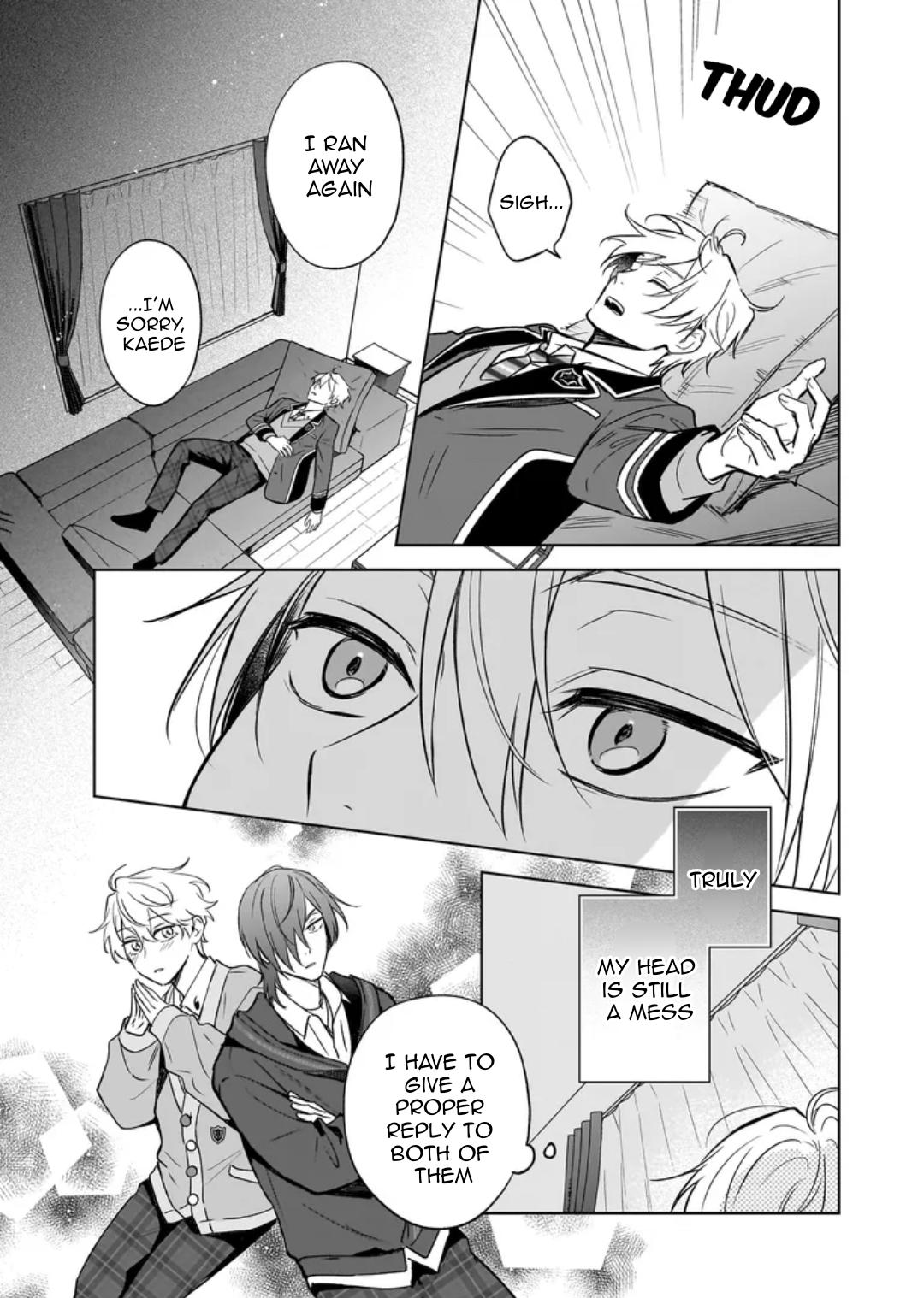 I Realized I Am the Younger Brother of the Protagonist in a BL Game chapter 25 page 19