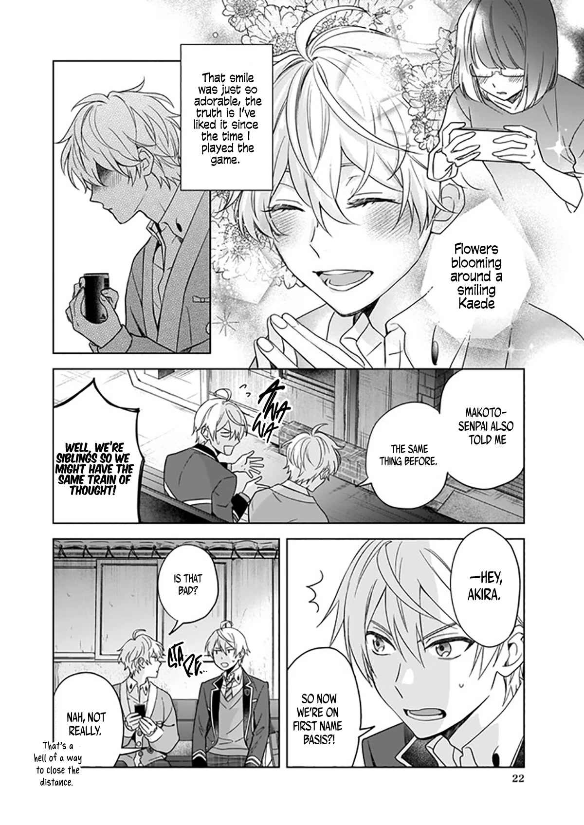 I Realized I Am the Younger Brother of the Protagonist in a BL Game chapter 3 page 23