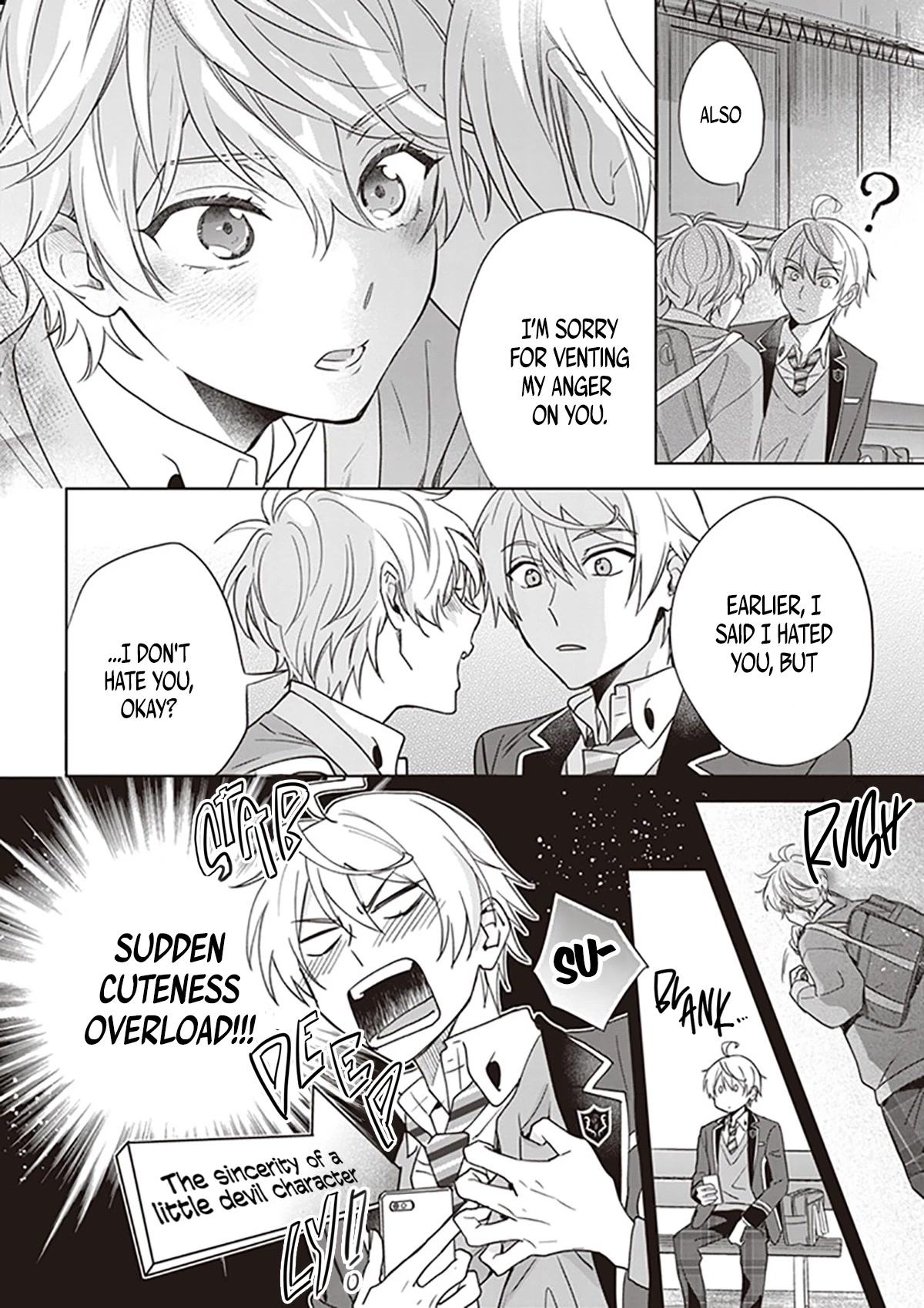 I Realized I Am the Younger Brother of the Protagonist in a BL Game chapter 3 page 25